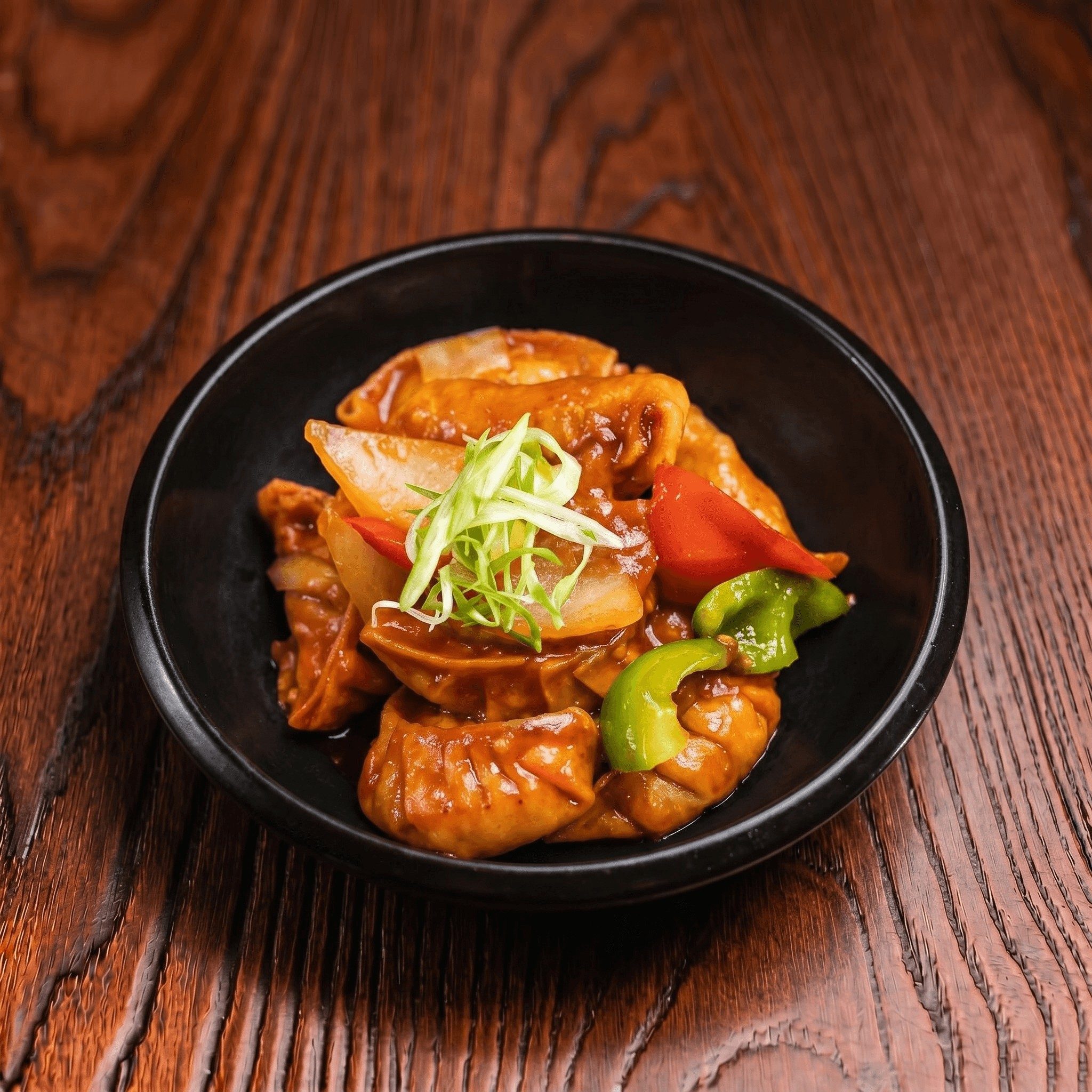 Chicken Chili Momo.