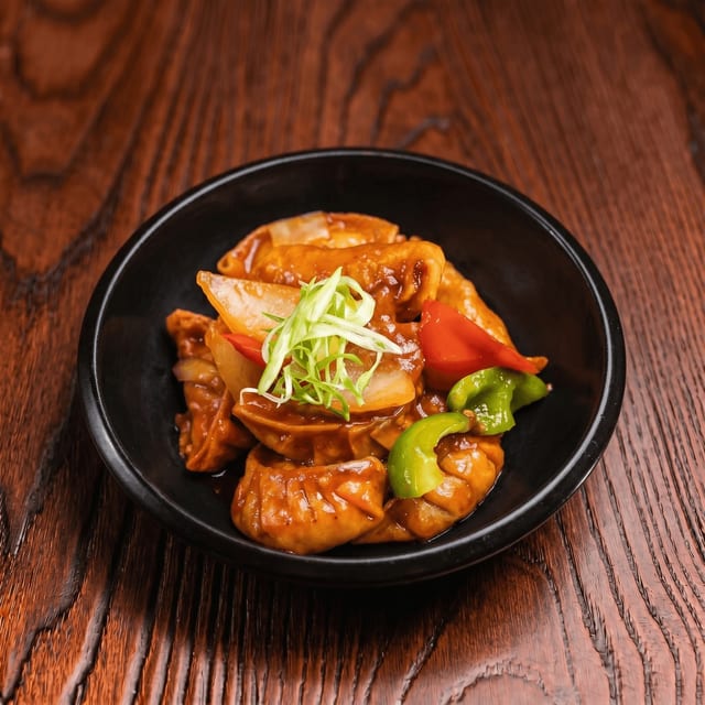 Veg Chili Momo.