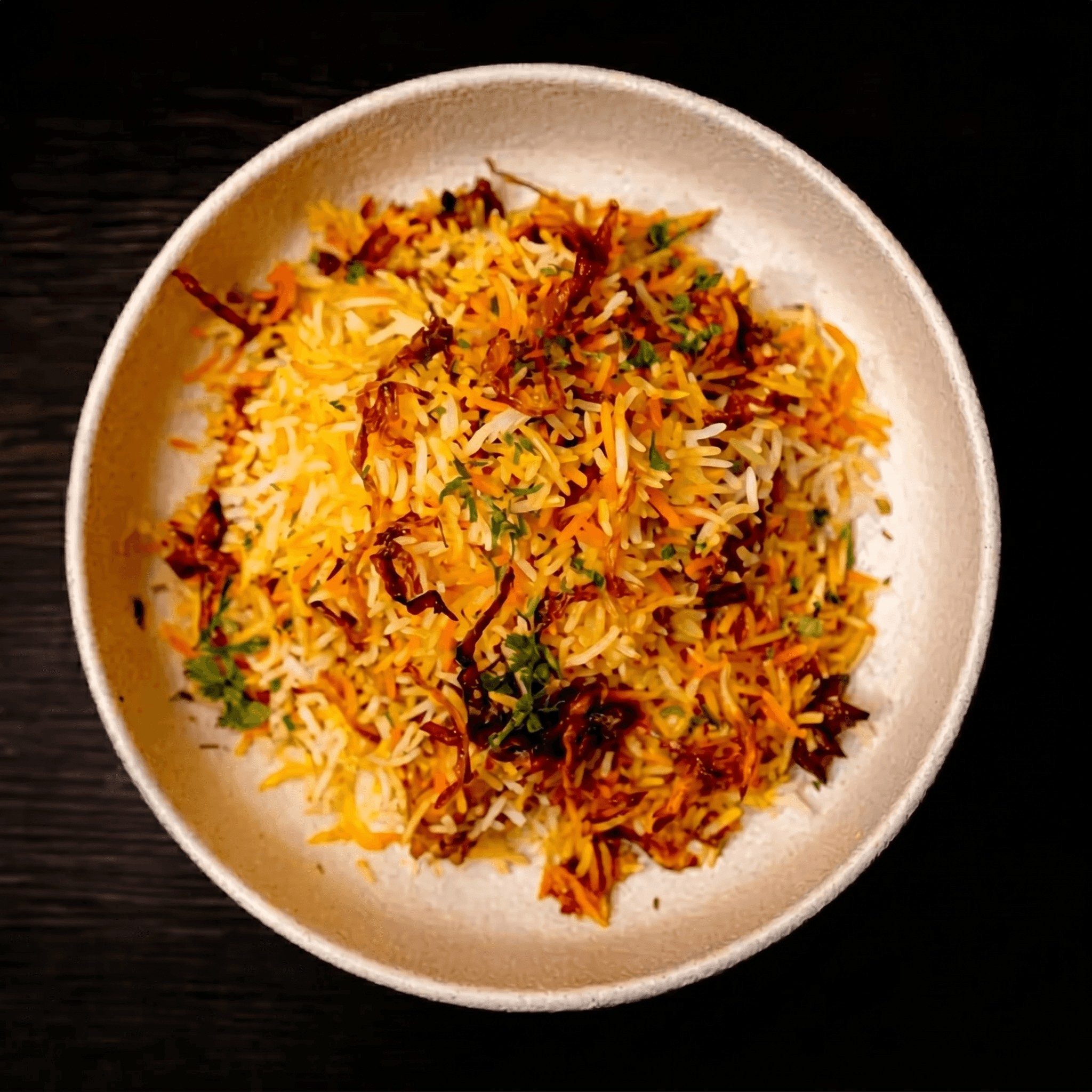 Goat Biryani.