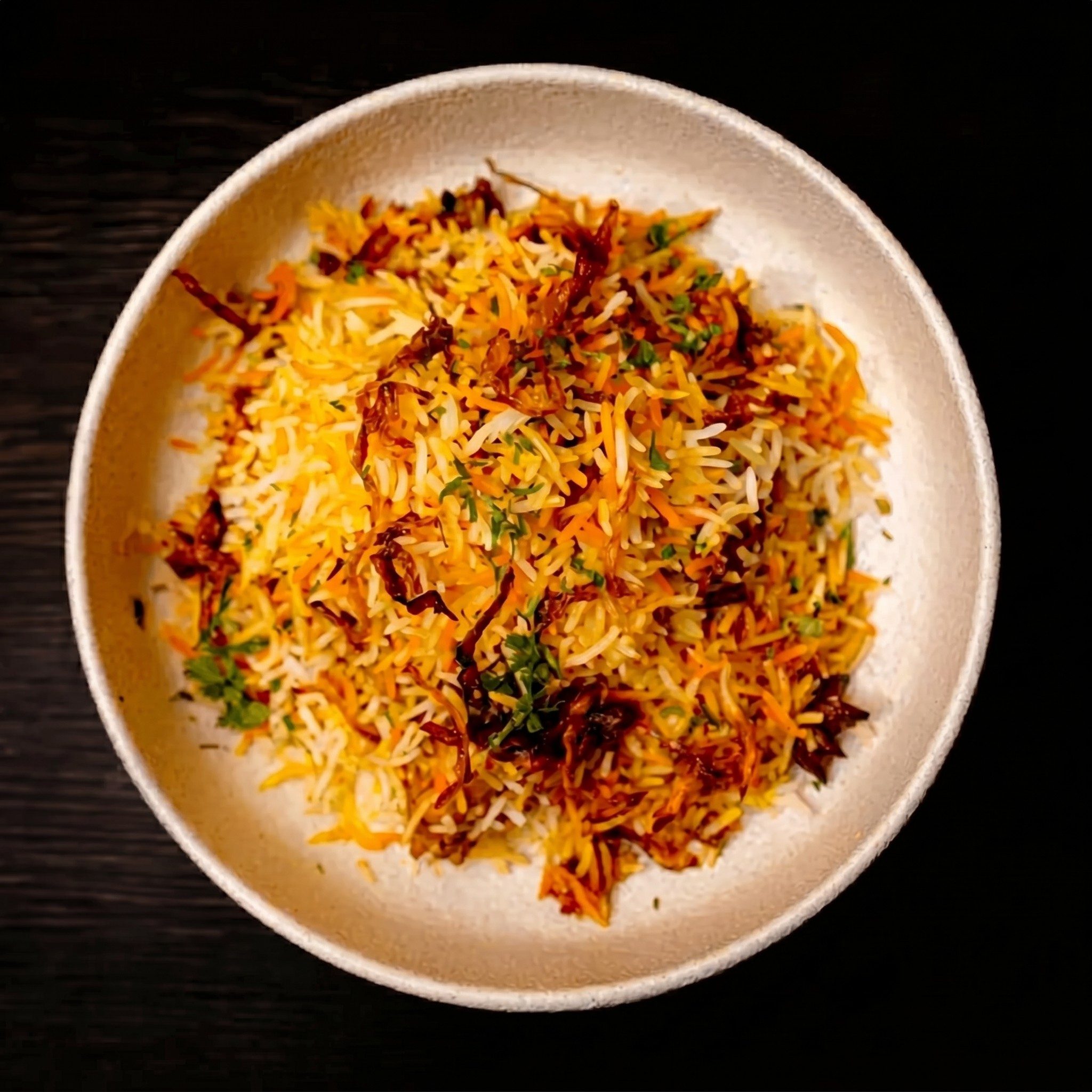 Goat Biryani.